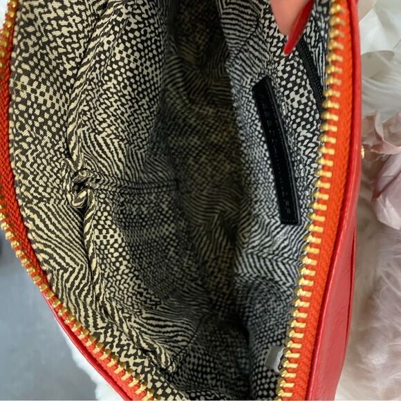 Rebecca Minkoff full size MAC red pebbled leather crossbody bag - Picture 8 of 16